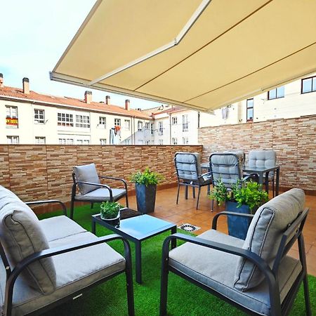 Piso Centrico Santiago De Compostela Con Amplia Terraza Apartment Luaran gambar